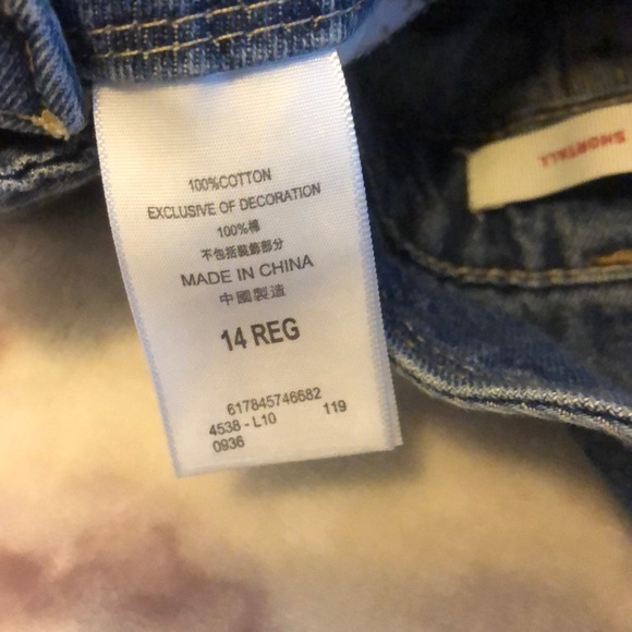 Levi overall shorts (girls) - Picture 4 of 5